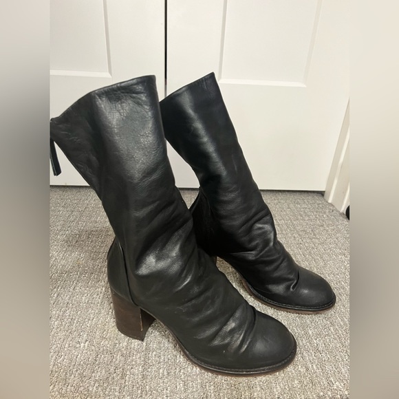 Free People Elle Block Heel Black Boot - Picture 8 of 12
